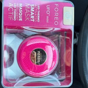 FOREO UFO mini LED Thermo Smart Mask Device - Pink with Gold Accent